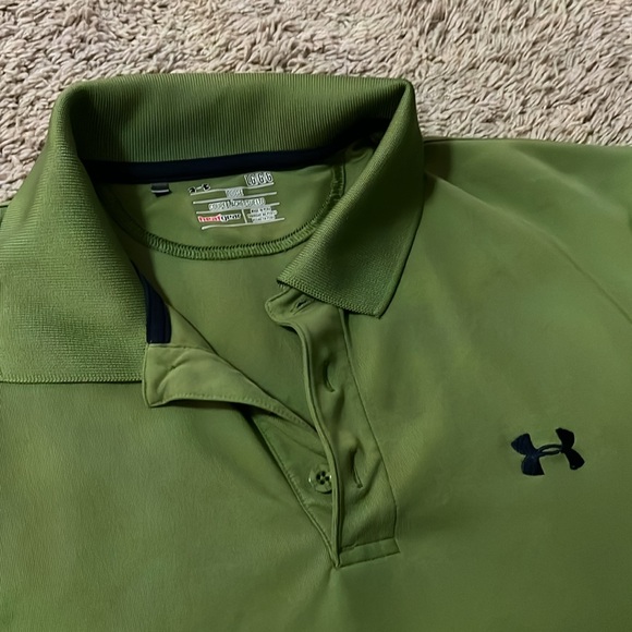 Men’s L Under Armour Polo - Picture 2 of 2
